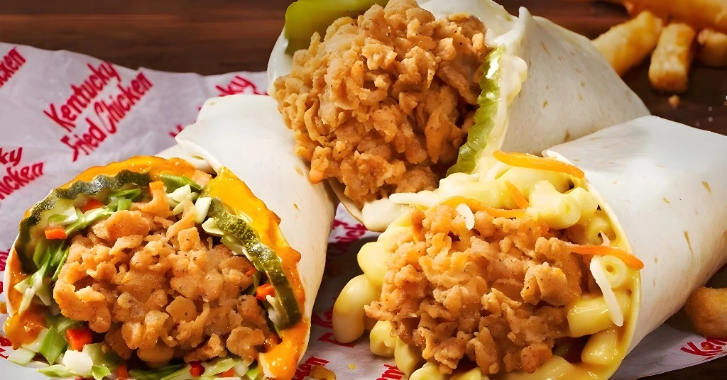 KFC Wraps Menu Pricing