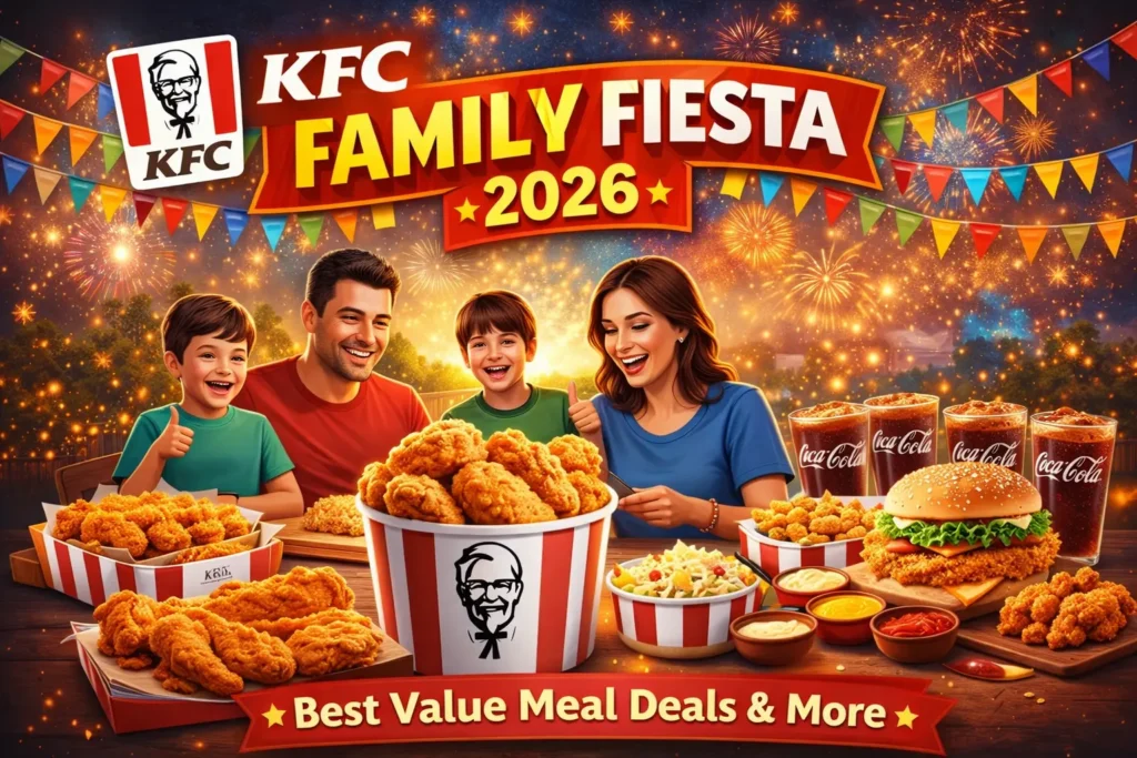 KFC Family Fiesta 2026: Best Value Meal Deals & More