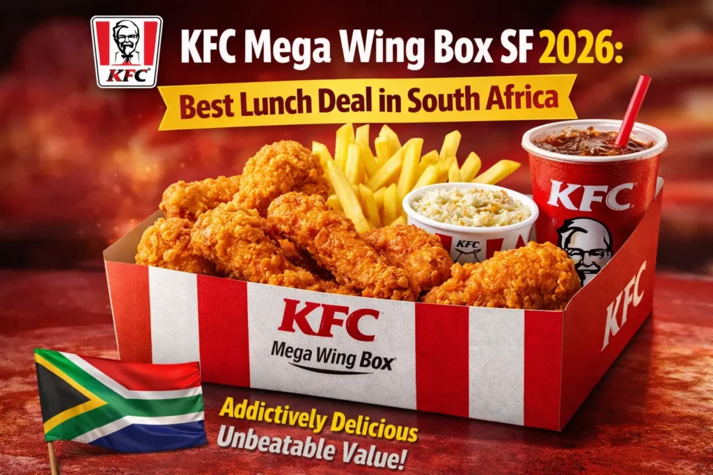 KFC Mega Wing Box SF 2026: Best Lunch Deal in South Africa