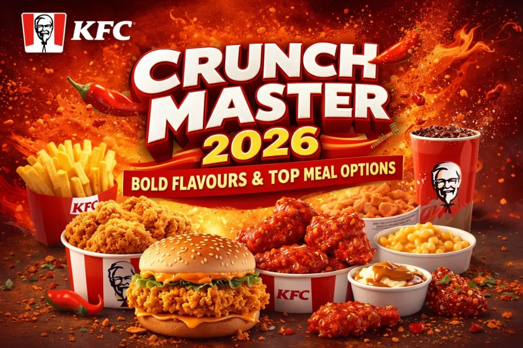 KFC Crunch Master 2026: Bold Flavours & Top Meal Options