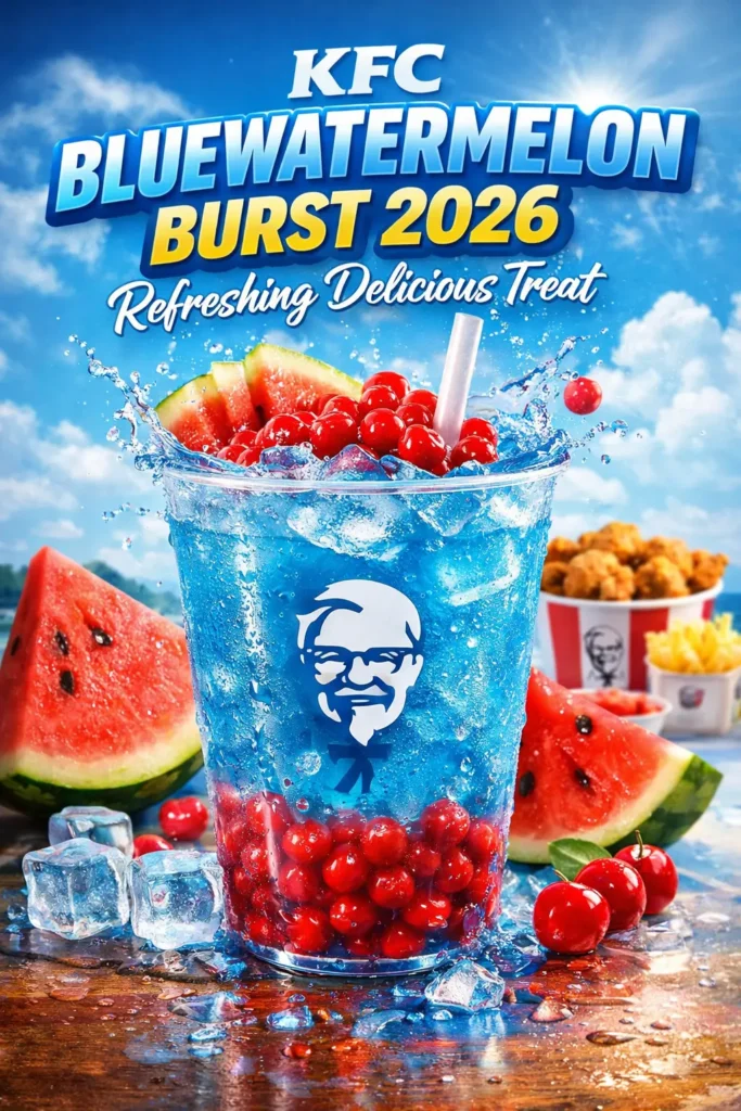 KFC Bluewatermelon Burst 2026: Refreshing Delicious Treat