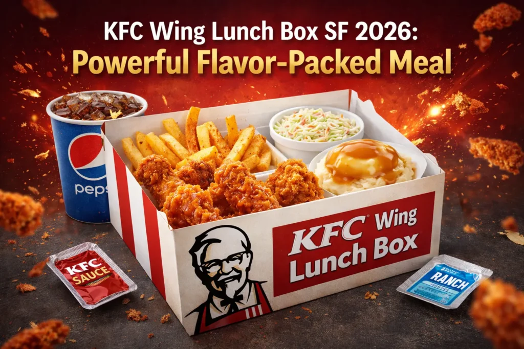 KFC Wing Lunch Box SF 2026: Powerful Flavor-Packed Meal