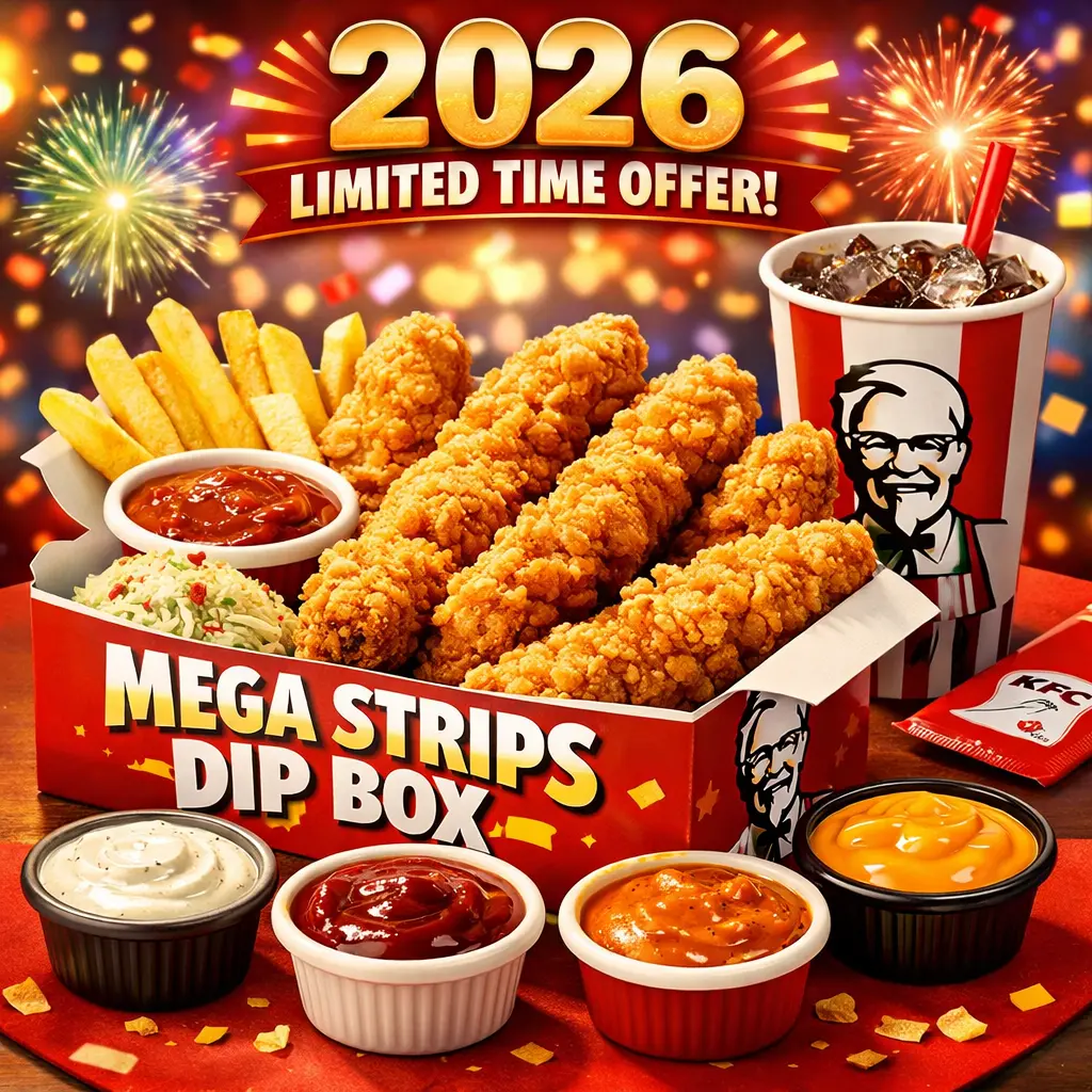 KFC Mega Strips Dip Box 2026: Ultimate Meal for Chicken Fans