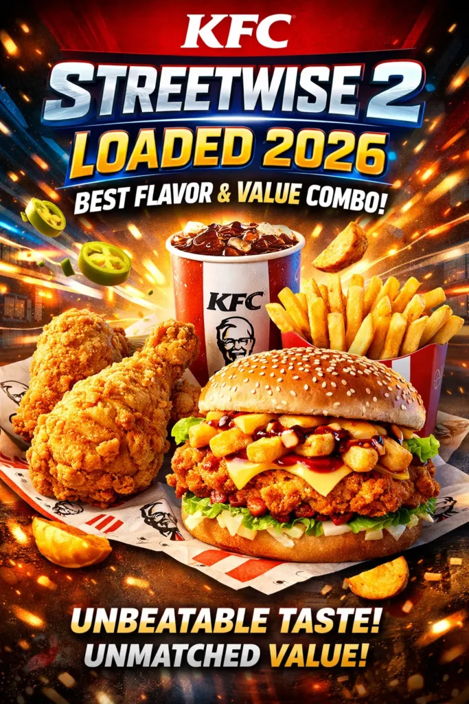 KFC Streetwise 2 Loaded 2026: Best Flavor & Value Combo