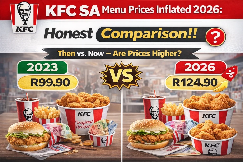 Are KFC SA Menu Prices Inflated 2026: Honest Comparison !!