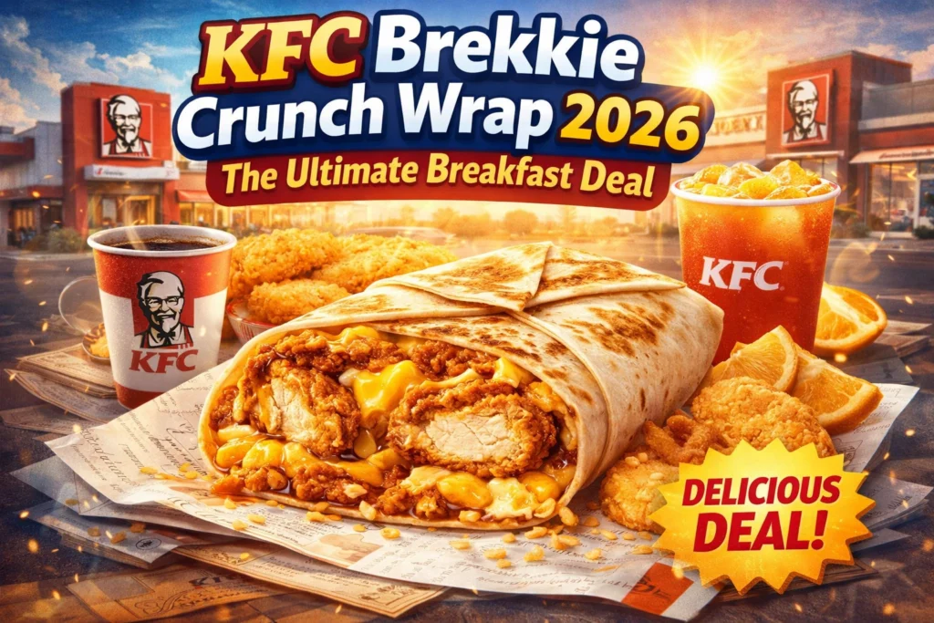 KFC Brekkie Crunch Wrap 2026: The Ultimate Breakfast Deal