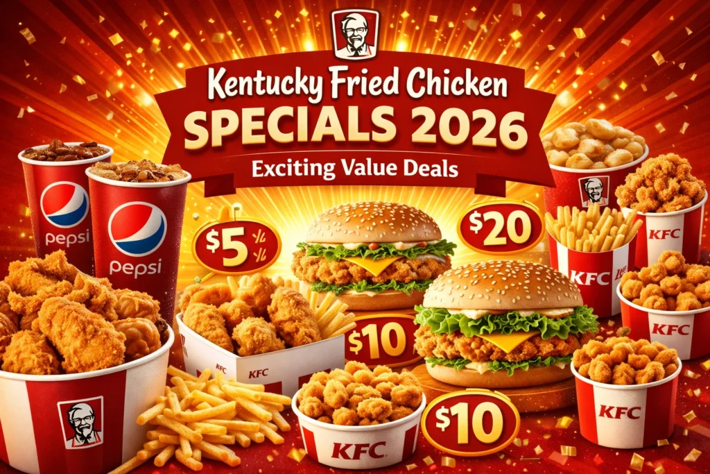 Kentucky Fried Chicken Specials 2026: Exciting Value Deals