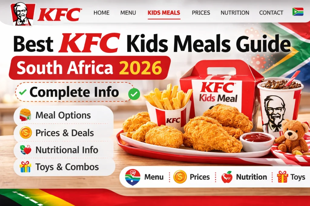 Best KFC Kids Meals Guide South Africa 2026: Complete Info