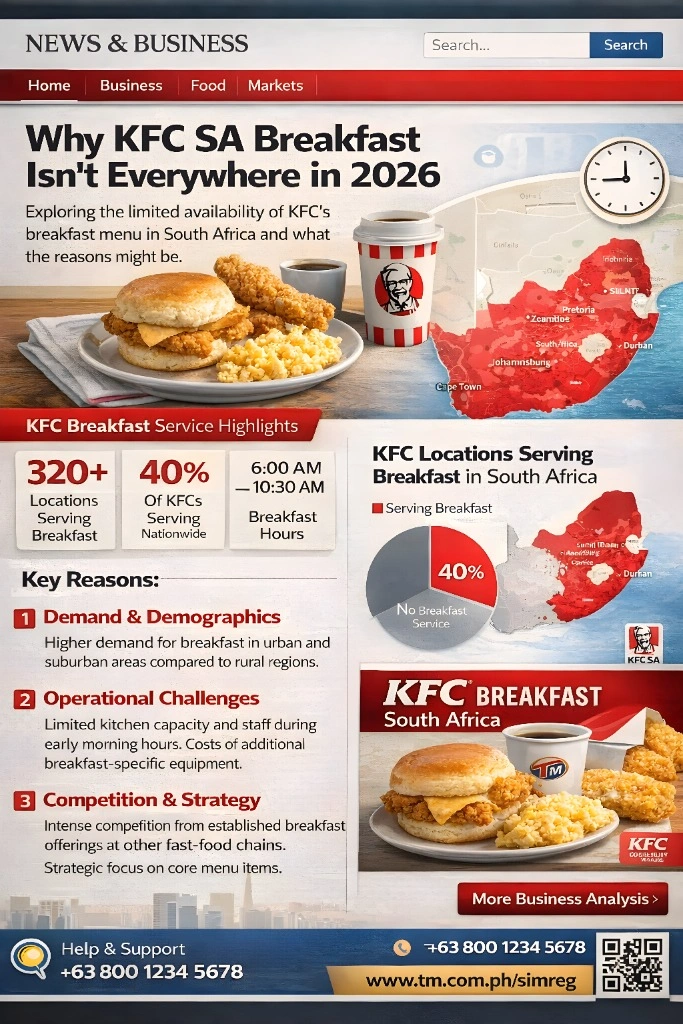 Why KFC SA Breakfast Isn’t Everywhere in 2026: