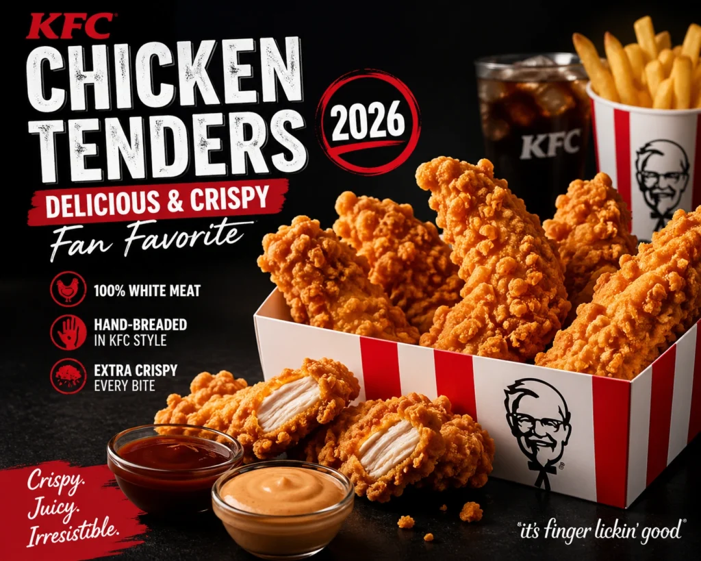 KFC Chicken Tenders 2026: Delicious & Crispy Fan Favorite