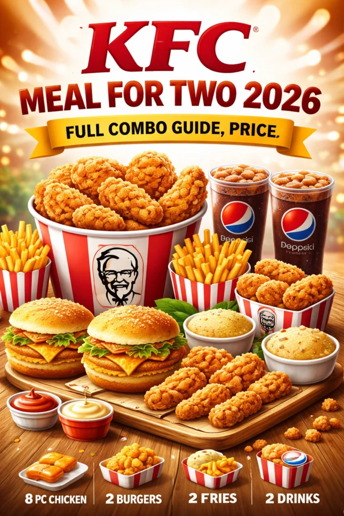KFC Meal for Two 2026: Full Combo Guide, Price,