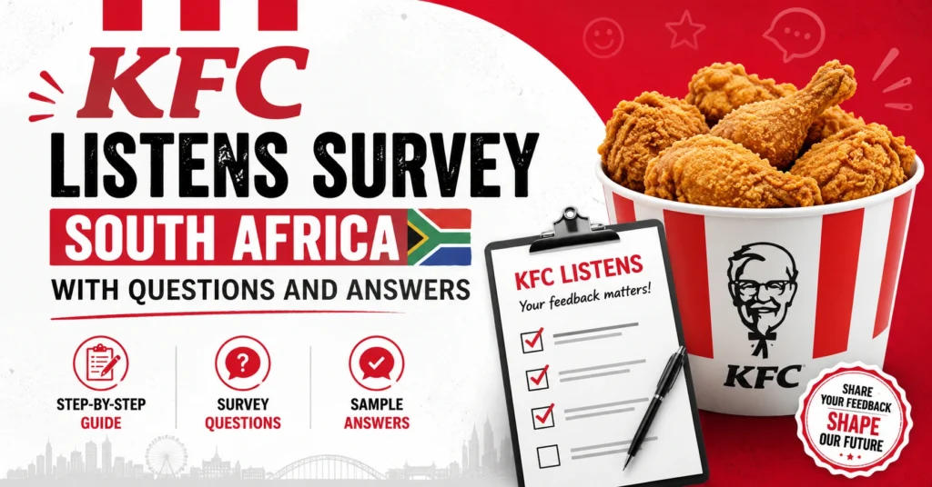 Kfc Listens Survey South Africa With Questions and Answers