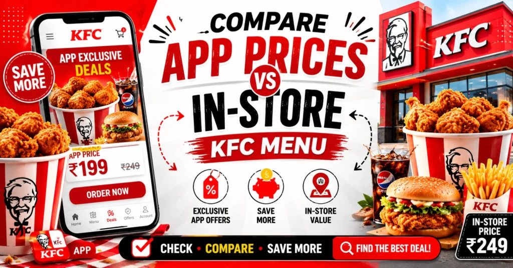 Compare App Prices vs In-Store