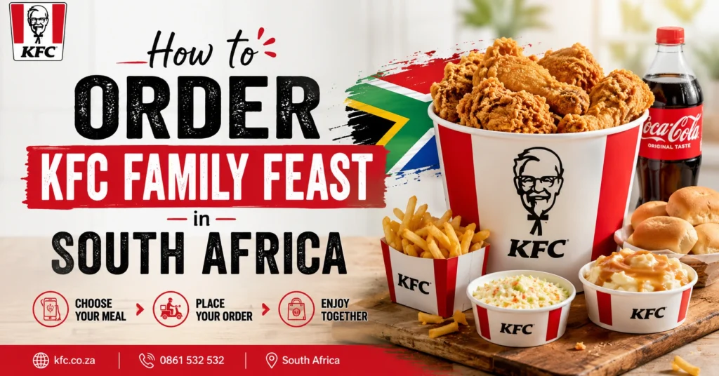 How to Order KFC Family Feast in South Africa